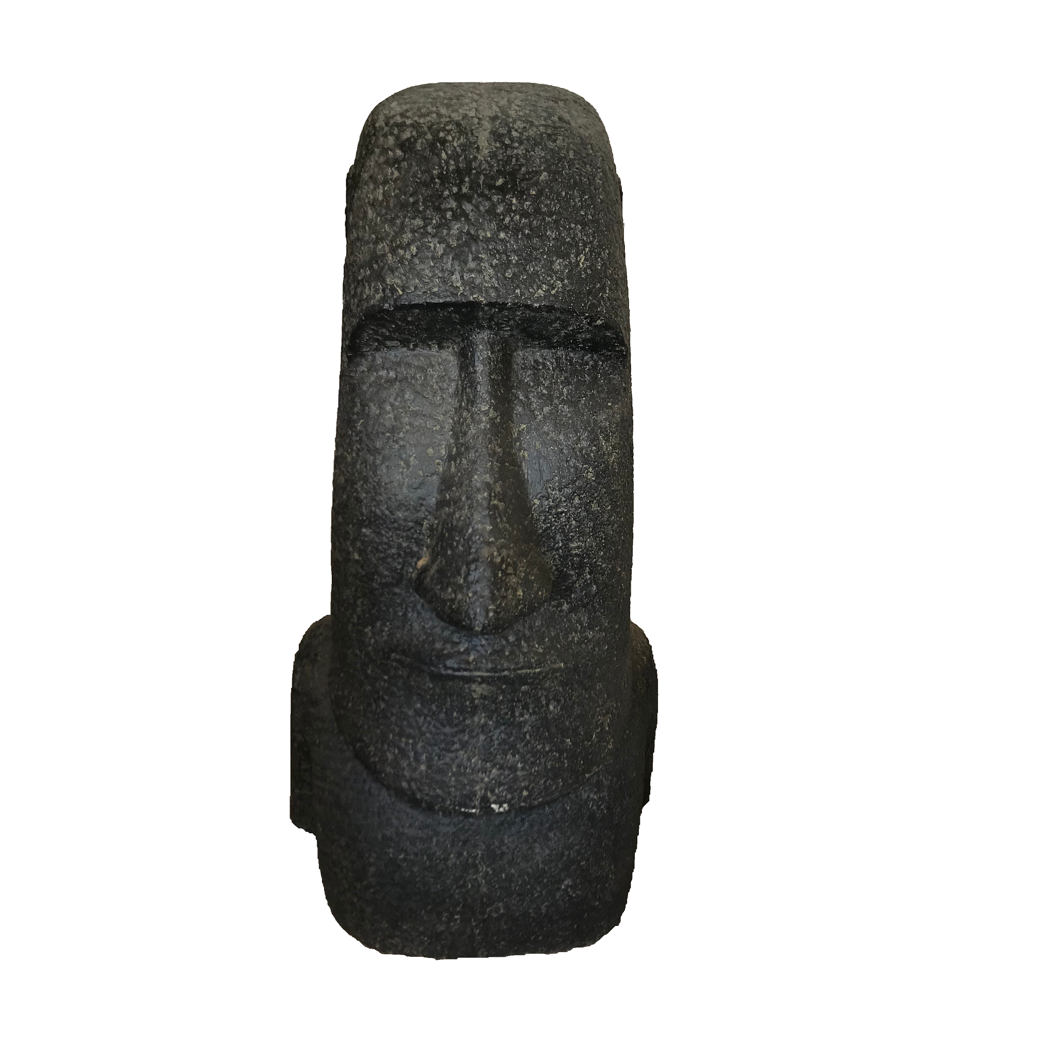 Moai Kopf Osterinsel, Steinguss